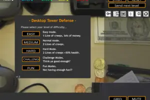 Desktop Tower Defense unblocked - play online free
