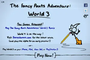 Fancy Pants Adventure: World 3 unblocked - play online free